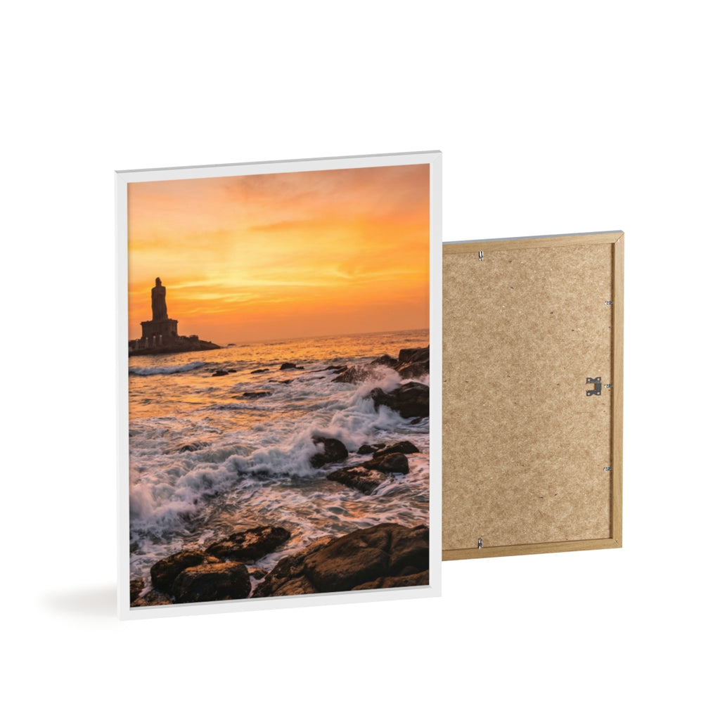 Framed Poster - Golden Hour Horizon