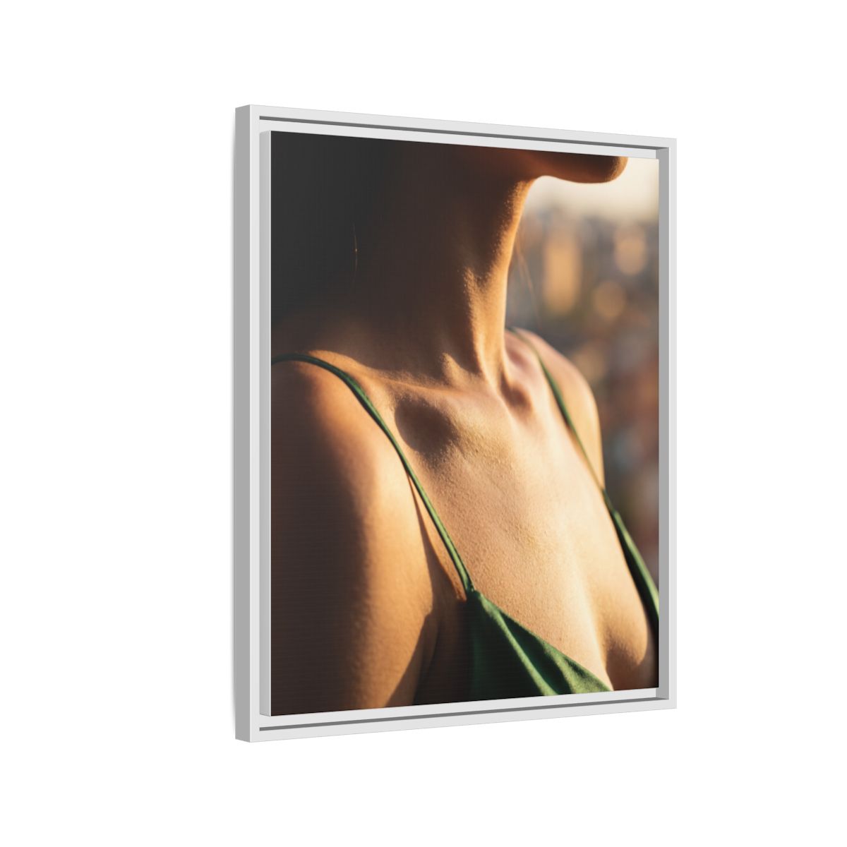Framed Matte Canvas - Sunlit Muse
