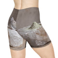 Women's Biker Shorts - Peaceful Dove | Echovira Gallery