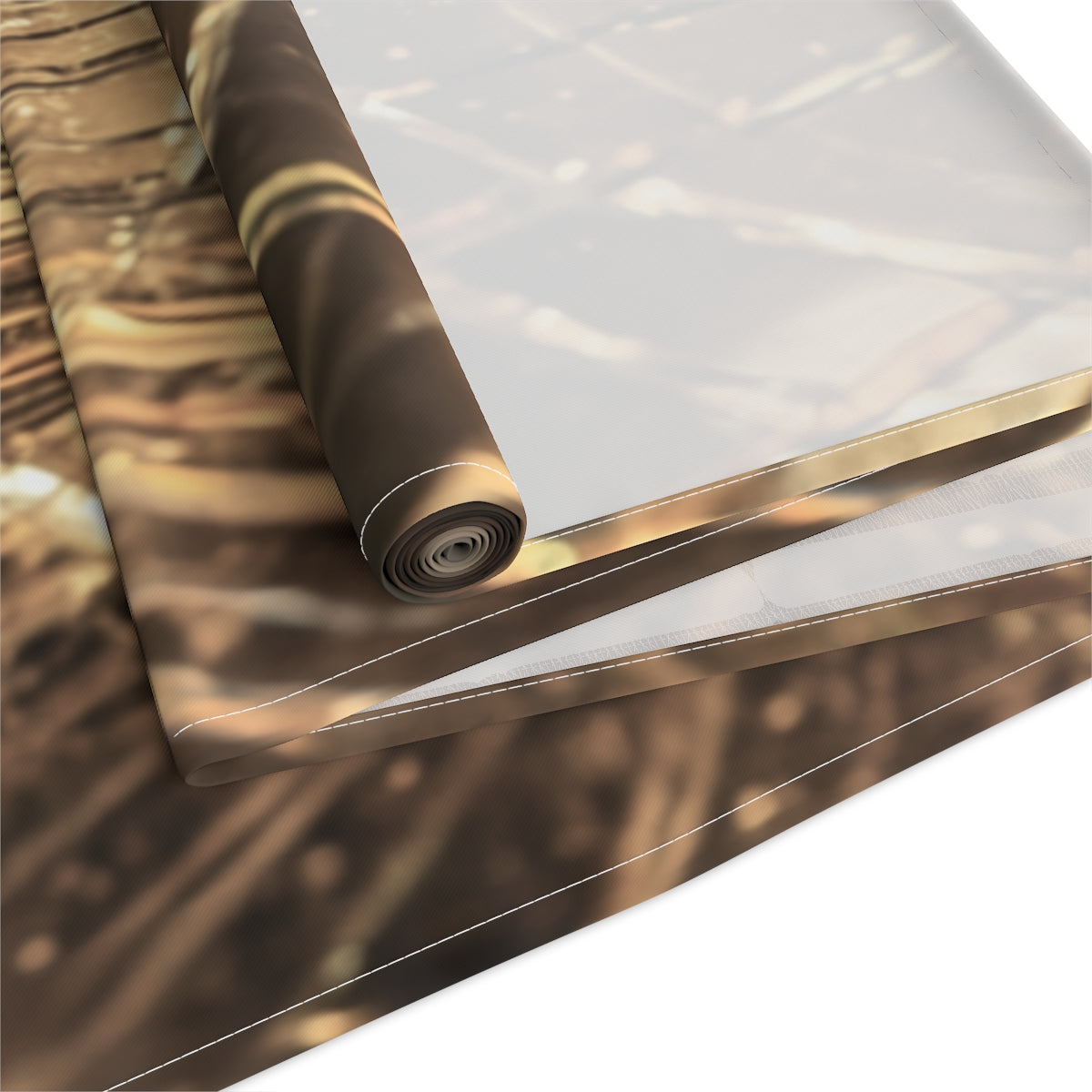 Table Runner - Cinematic Amber Glow