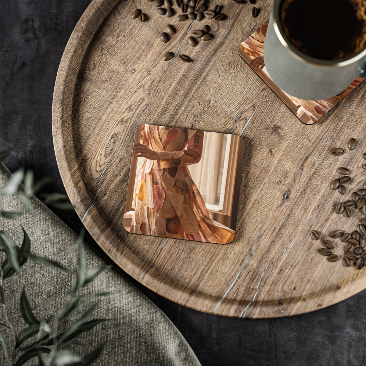 Coasters - Paper Dreams Teatime Coasters (1 & 4 pcs) |...