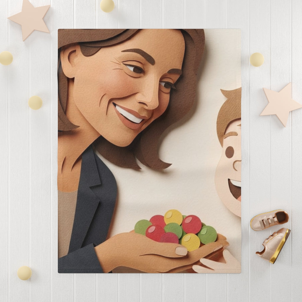 Soft Fleece Baby Blanket - Sharing Joy Nursery | Echovira...