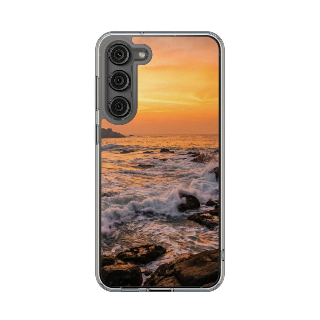 Clear Impact-Resistant Cases - Clear Phone Case - Golden...