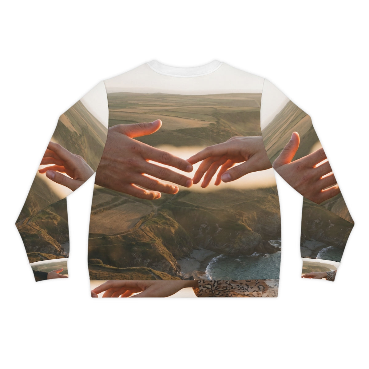 Men's Lightweight Sweatshirt - The Infinite Touch | Ethereal...