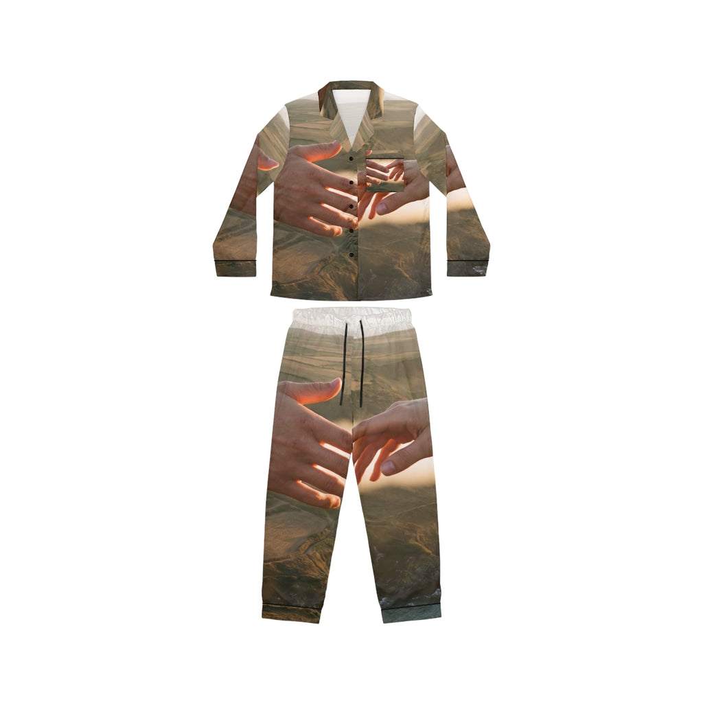 Women's Satin Pajamas - The Infinite Touch | Ethereal... |...