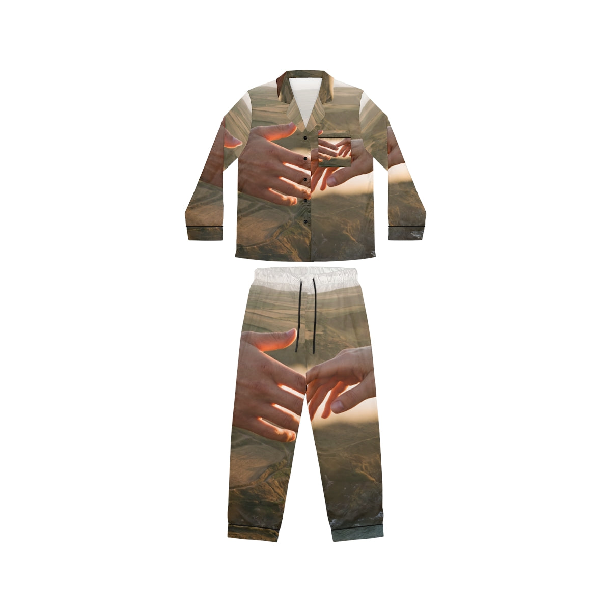 Women's Satin Pajamas - The Infinite Touch | Ethereal... |...