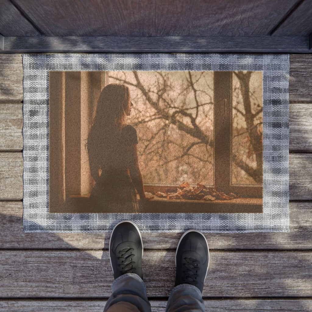 Doormat - Autumn Window Greeting | Echovira Gallery