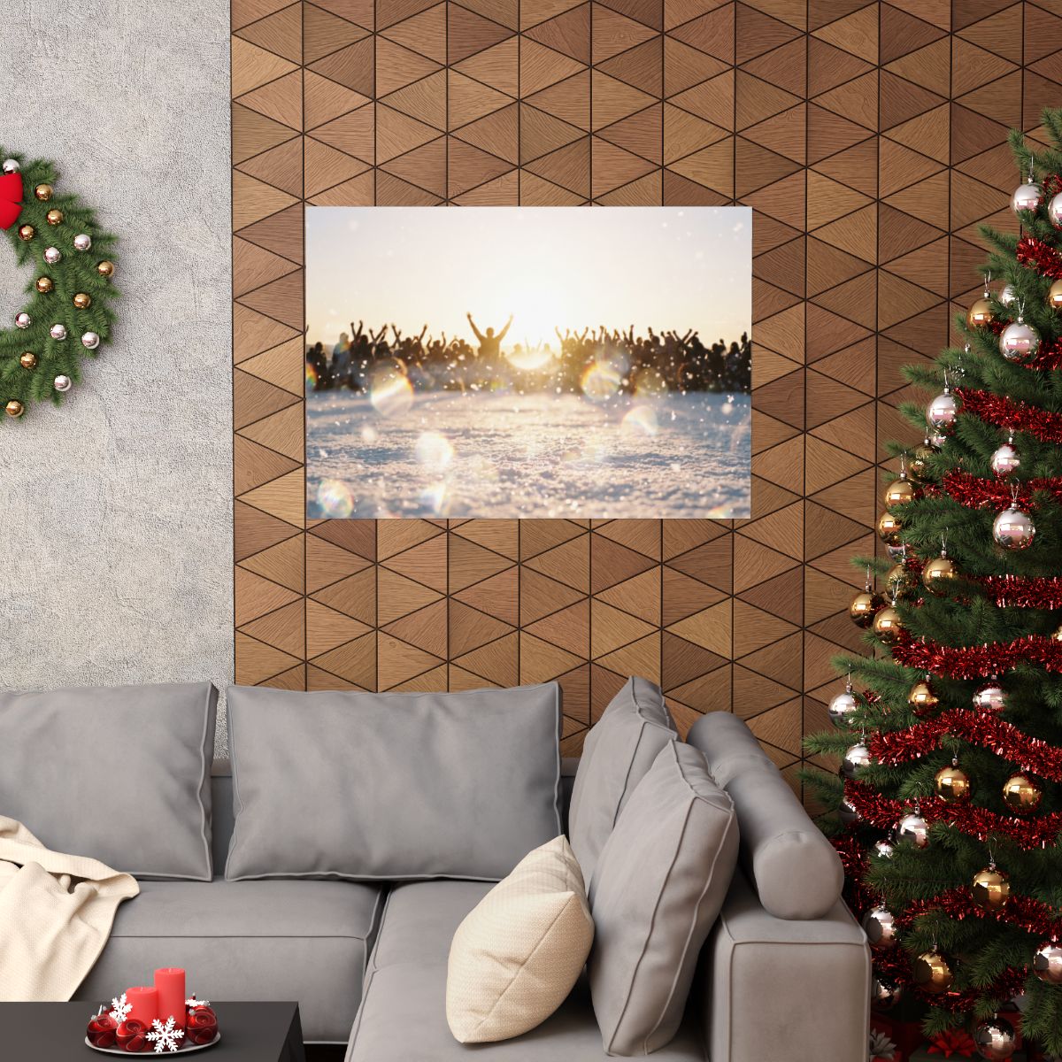 Matte Horizontal Poster - Sunset Horizon Expanse (10×8 &......
