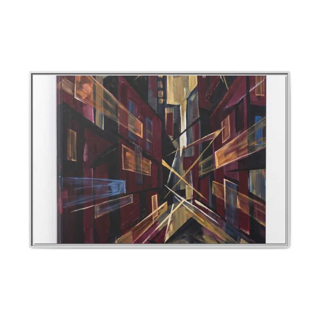 Framed Matte Canvas - Urban Perspective (10×8, 12×9, 14×11...