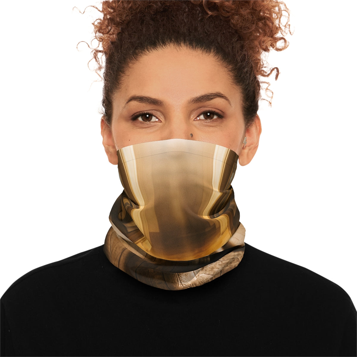 Lightweight Neck Gaiter - Shadows of the Manor Hallway Art |...