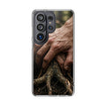 Samsung Galaxy Case with Forest Roots Art