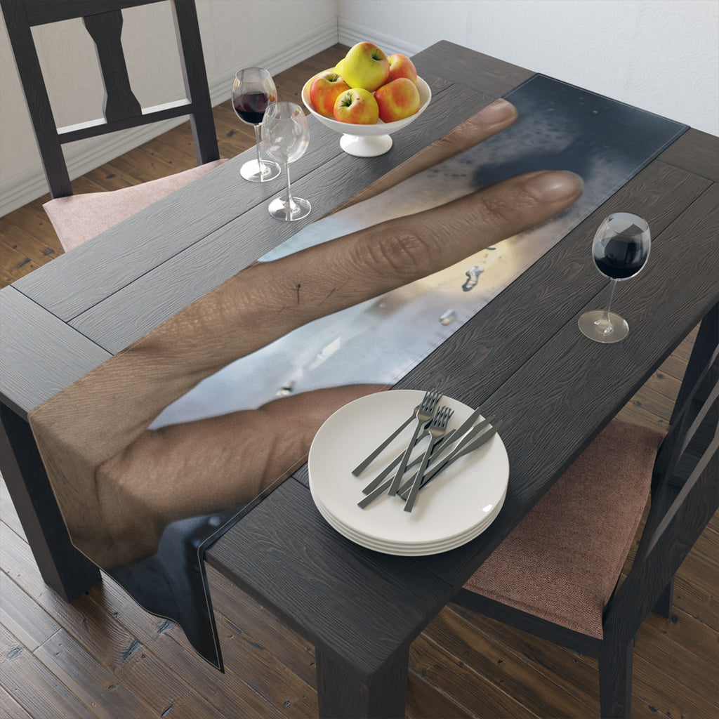 Rainy City Window Table Runner