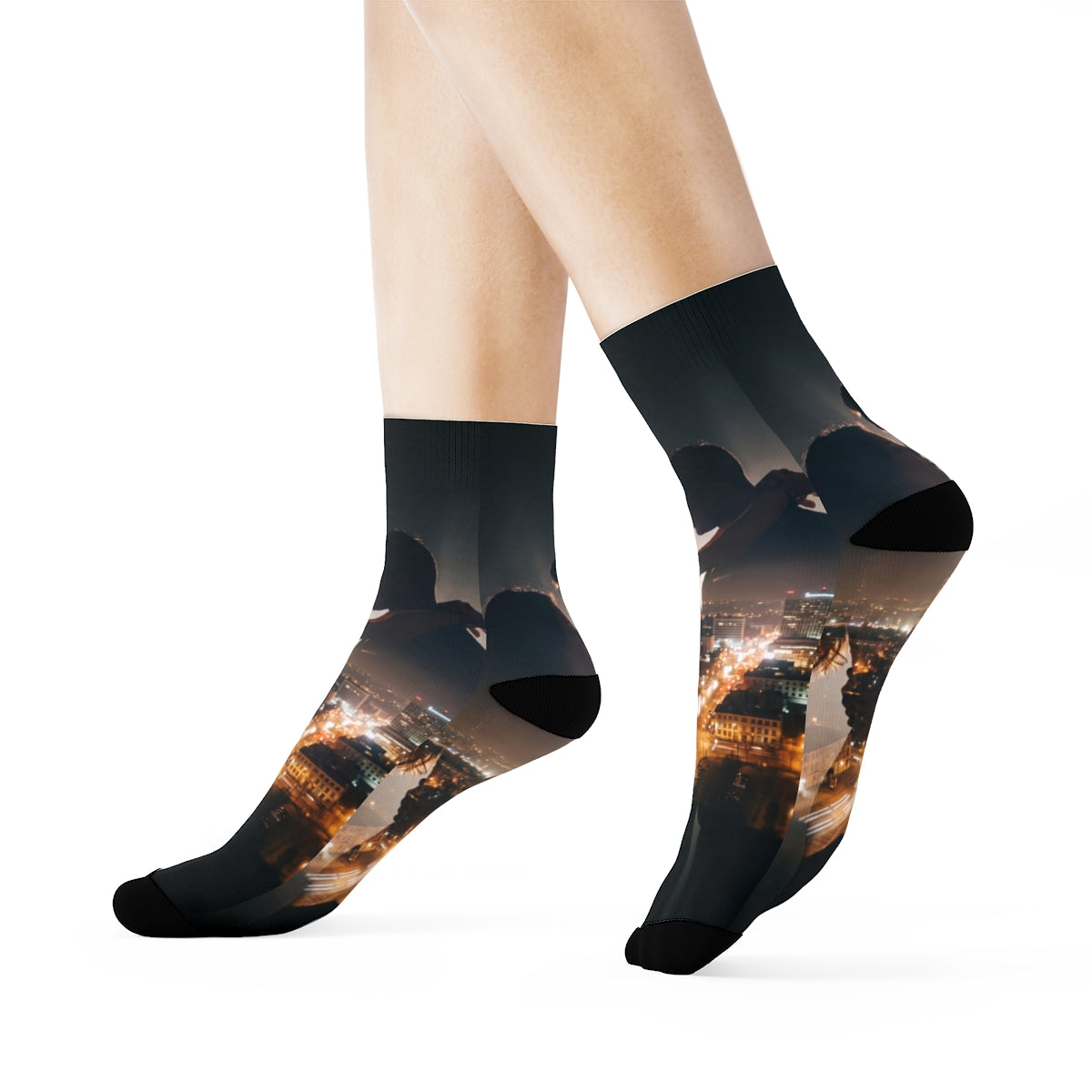 Crew Socks - Metropolitan Twilight | Echovira Gallery