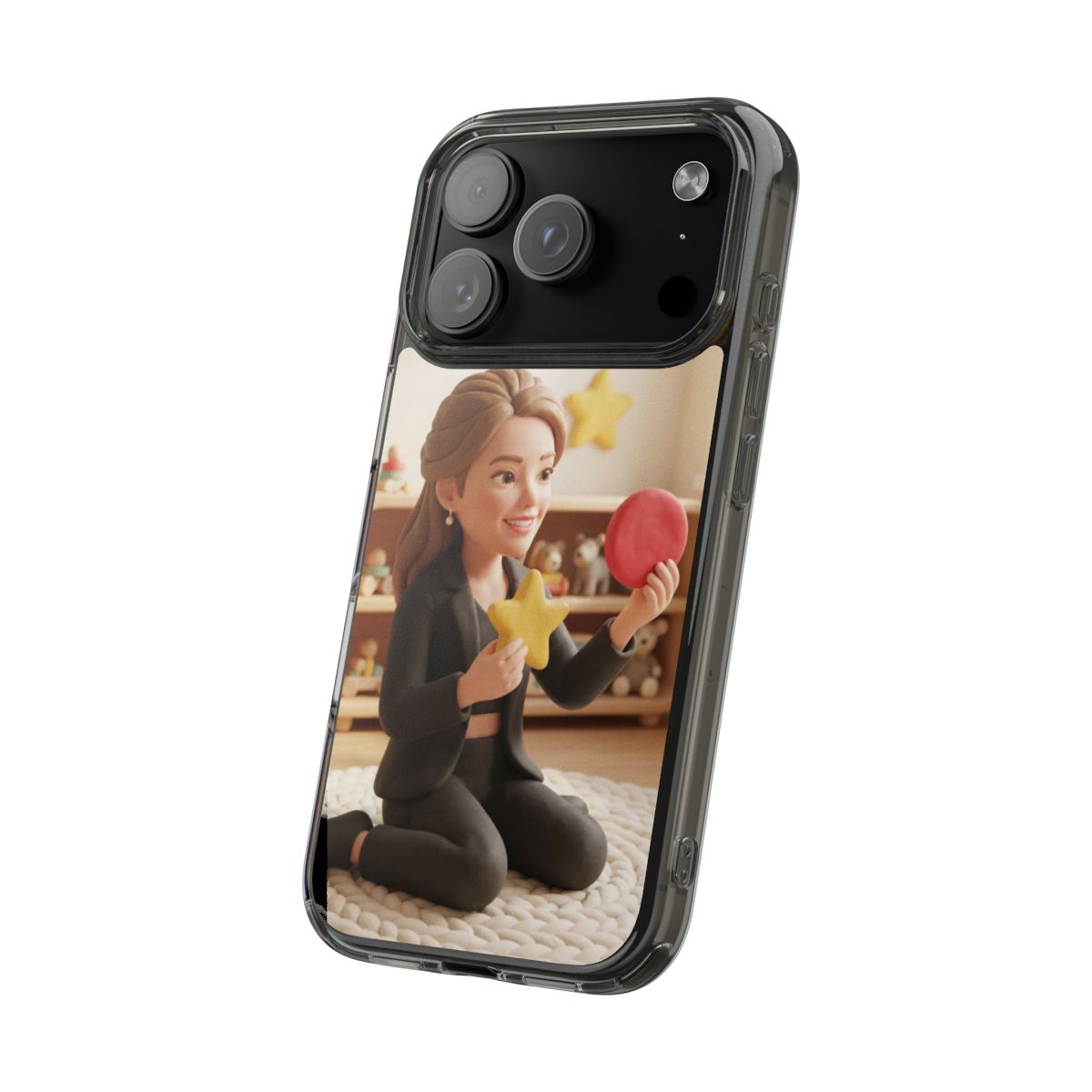 Clear Impact-Resistant Cases - Clear Phone Case - Sculpted...