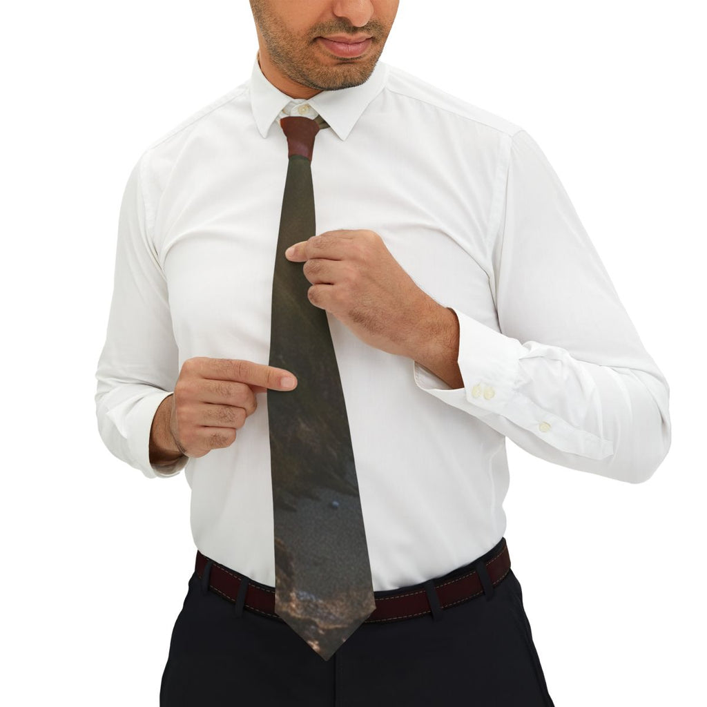 Necktie - The Infinite Touch | Ethereal Coastal Art |...