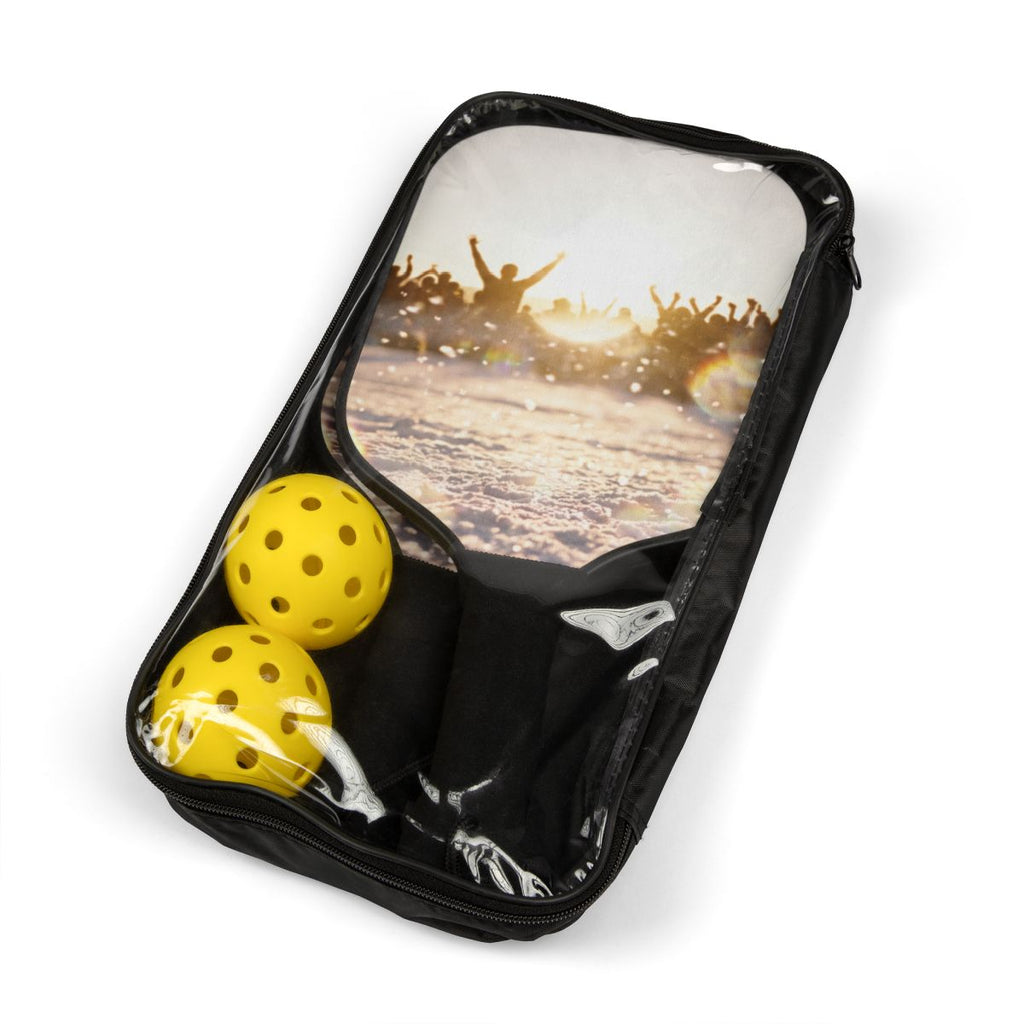 Pickleball Kit with Golden Hour Artwork