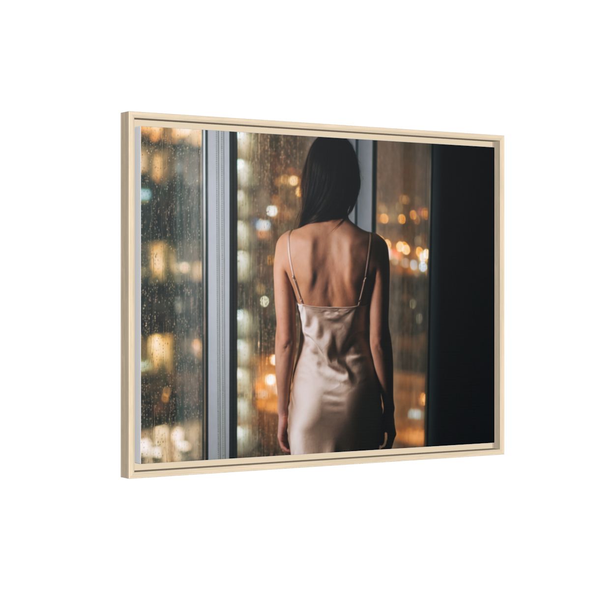 Framed Matte Canvas - Cinematic Nights