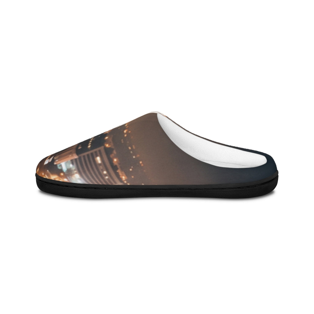 Women's Indoor Slippers - City Twilight lights | Echovira...