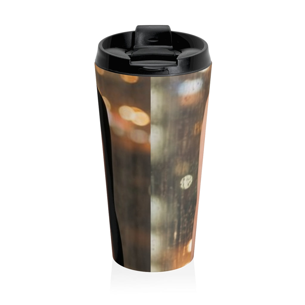 Stainless Steel Travel Mug - Rainscape City | Echovira...