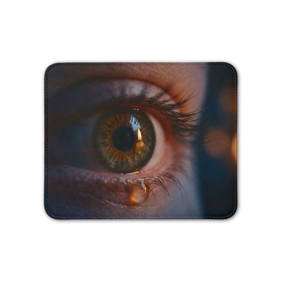 Leather Placemat - Moody Art Dining