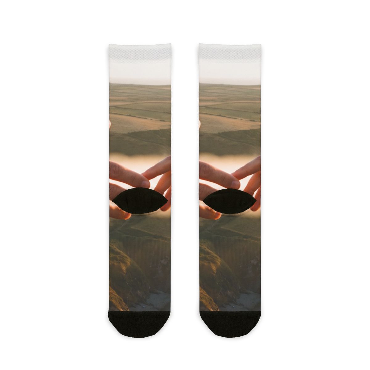 Sublimation Crew Socks - The Infinite Touch | Ethereal... |...