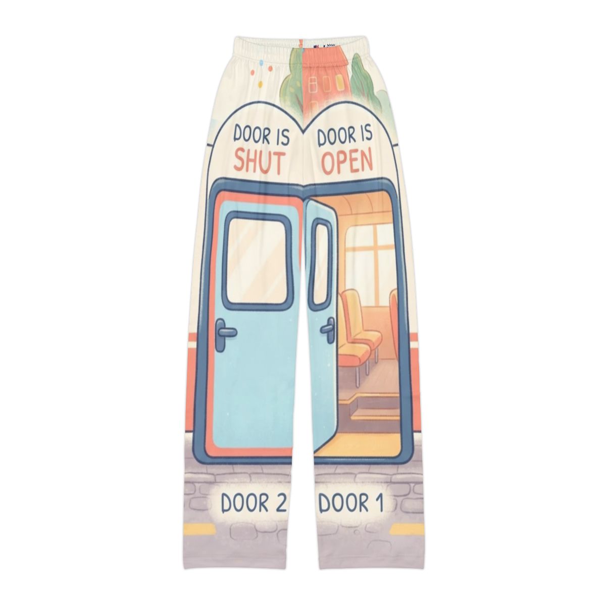 Kids Lounge Pants () - Bus Opposites | Echovira Gallery