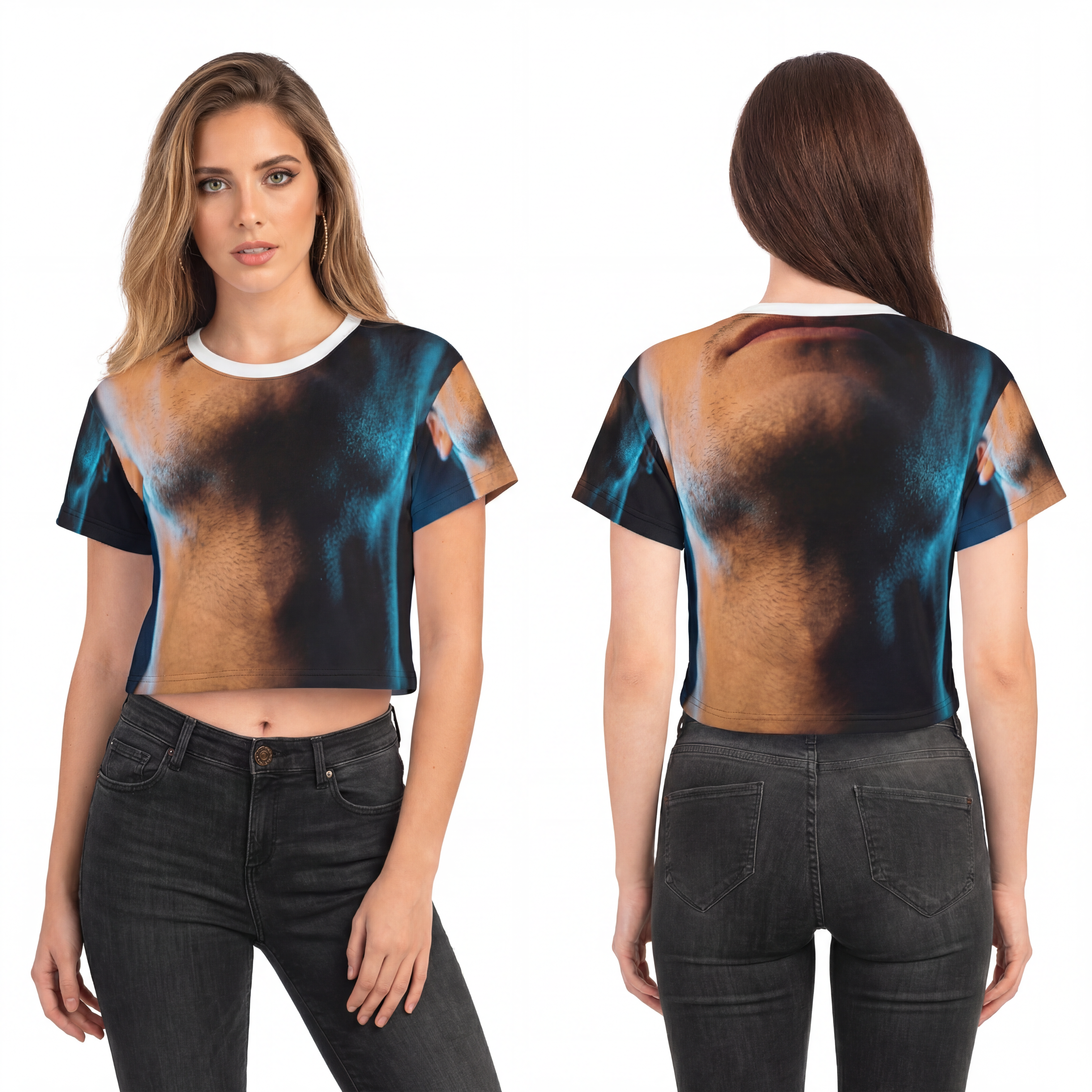 Crop Tee - Cinematic Urban Edge