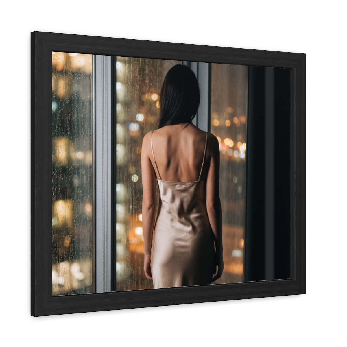 Framed Posters - Urban Solitude — Landscape
