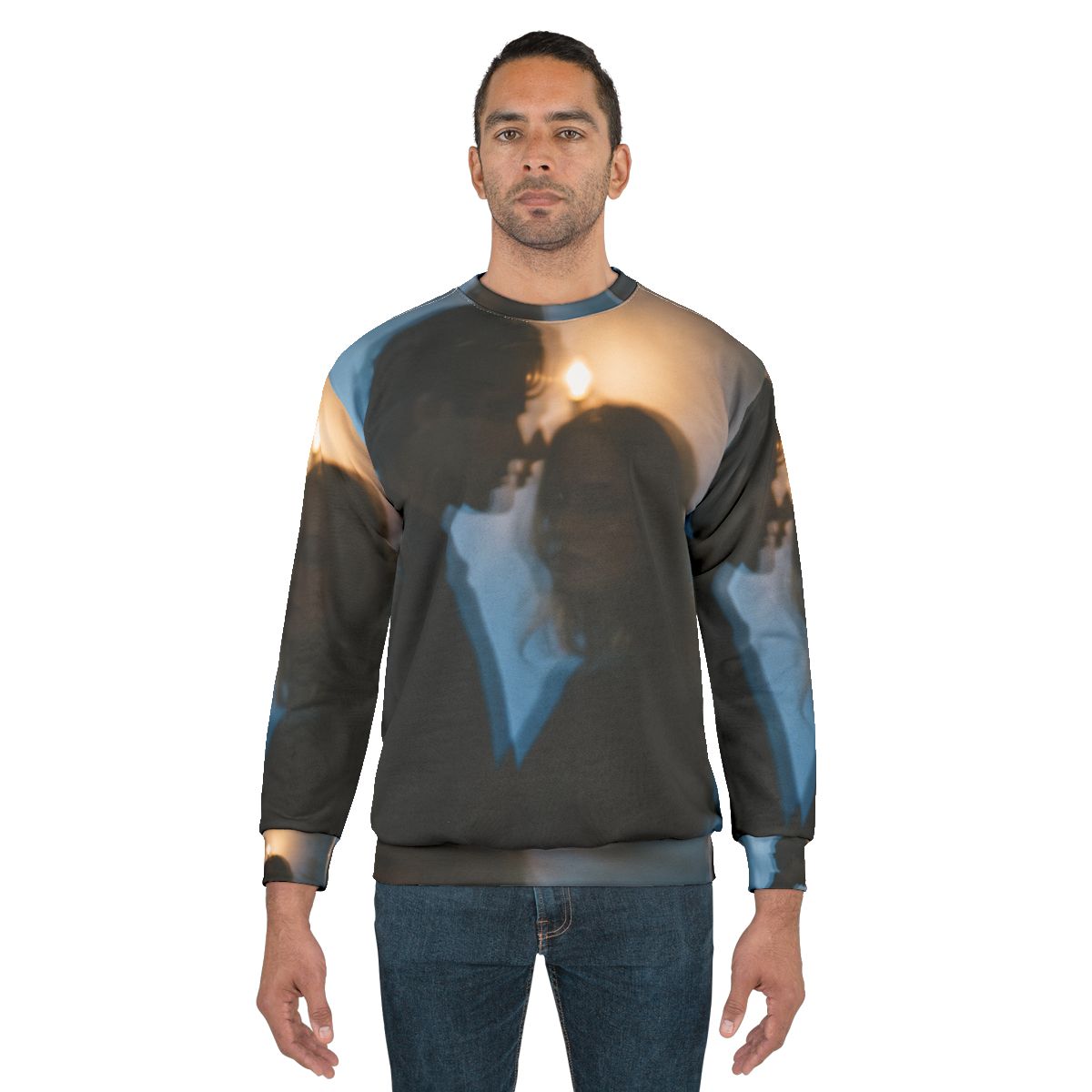 Men's Midnight Reflection Sweatshirt - Aesthetic Loungewear...