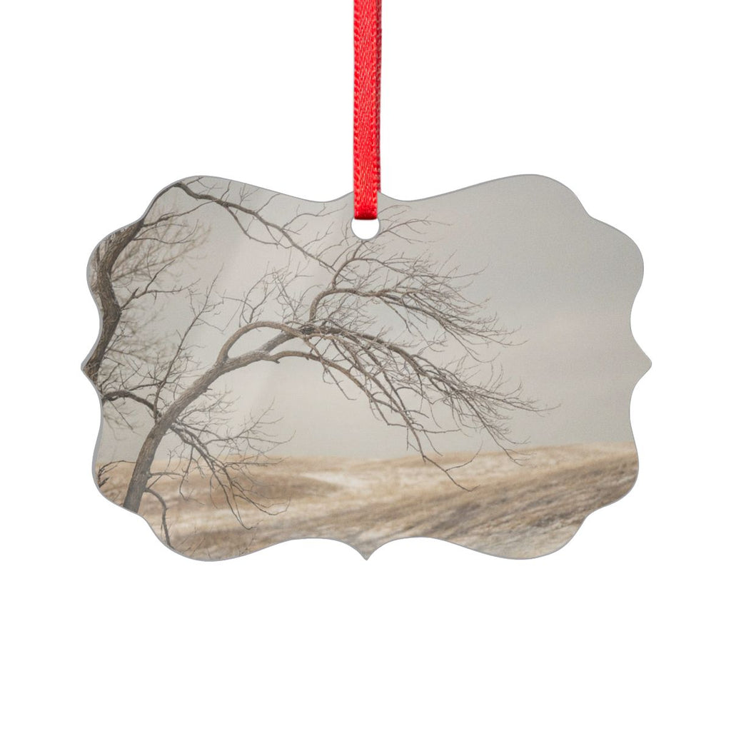 Acrylic Ornament - Serene Winter Tree