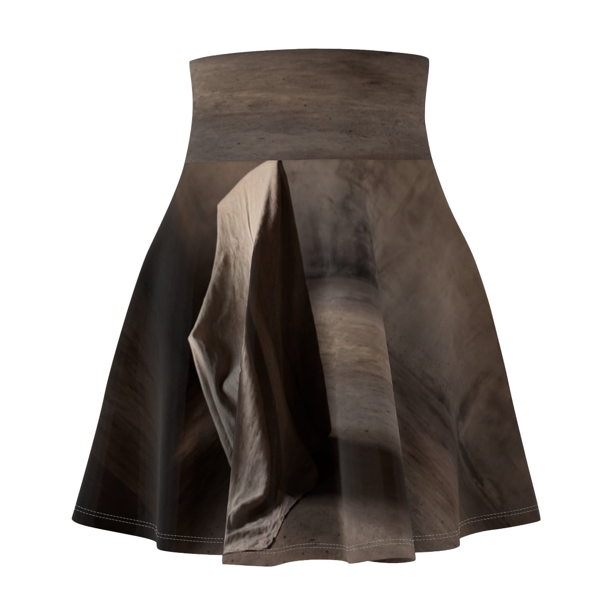 Women's Skater Skirt - Concrete Spin