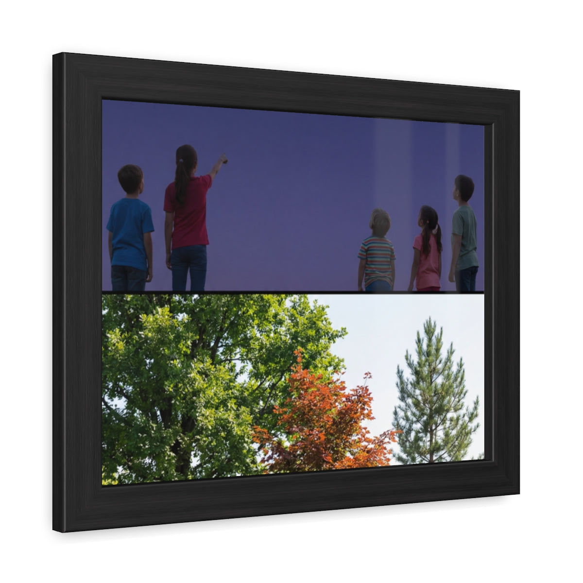 Framed Poster - Little Explorer — Landscape