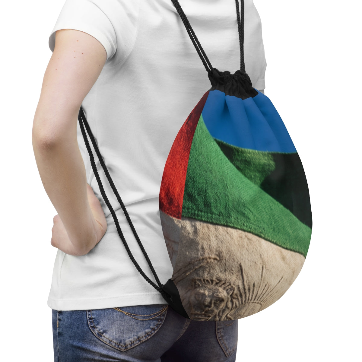 Drawstring Bag - Persian Flag
