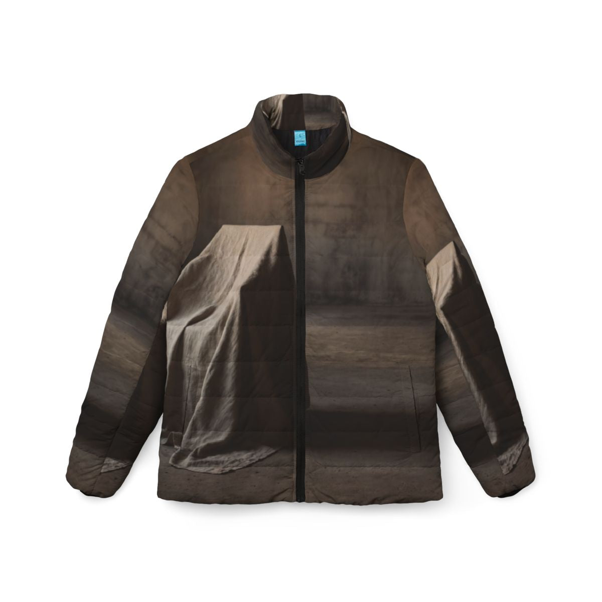 Women's Puffer Jacket - Concrete Winter
