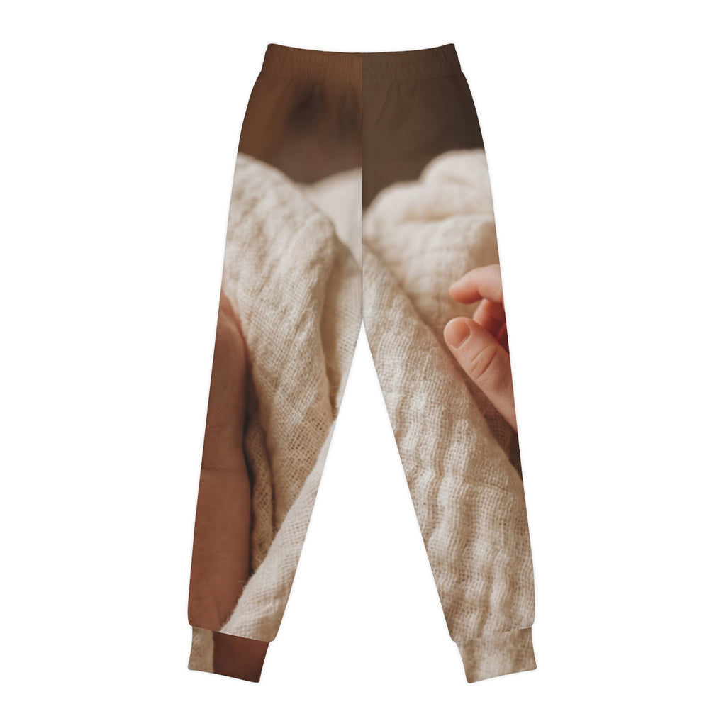 Youth Joggers - Tender Touch Baby Hand Art Print | Echovira...