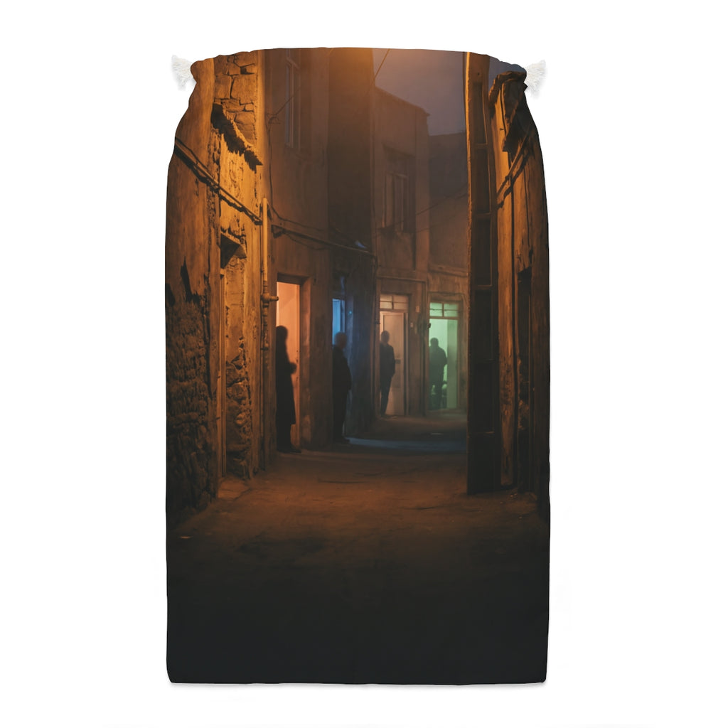 Sack - Shadowed Alleyway Mystery Art Print | Echovira...
