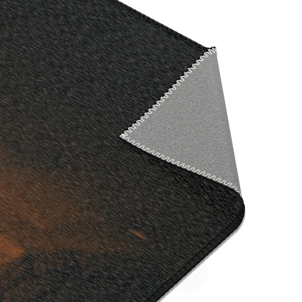 Area Rug - Midnight Alley Cozy Walkway | Echovira Gallery