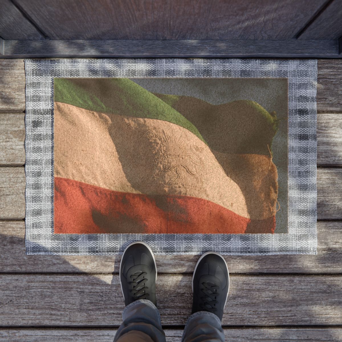 Doormat - Vintage Lion and Sun