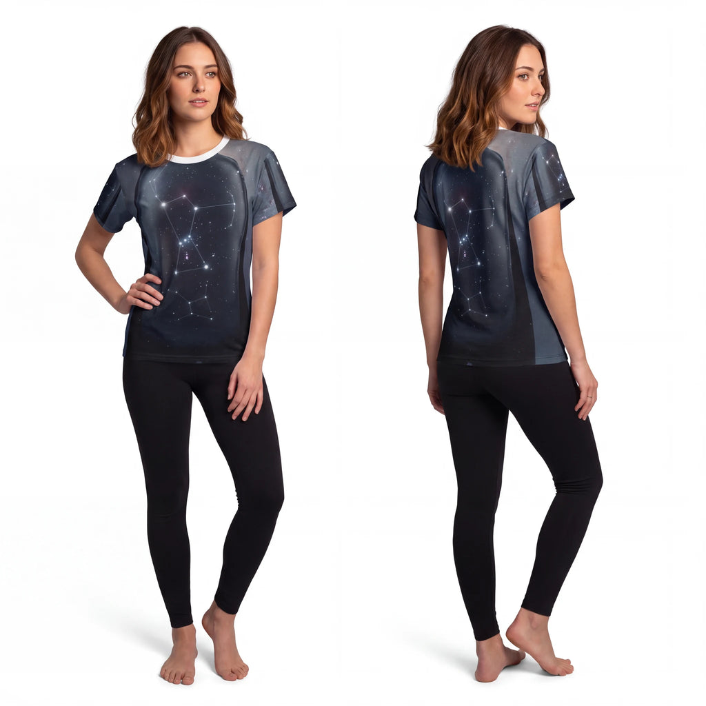 Women's Cut & Sew Tee Orion Nebula