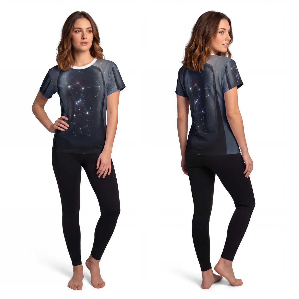 Women's Cut & Sew Tee Orion Nebula