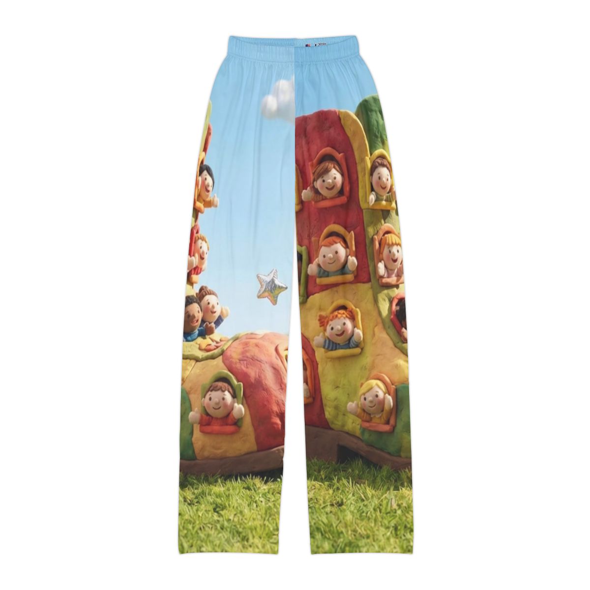 Kids Lounge Pants - Storybook Shoe House Cottagecore Art |...