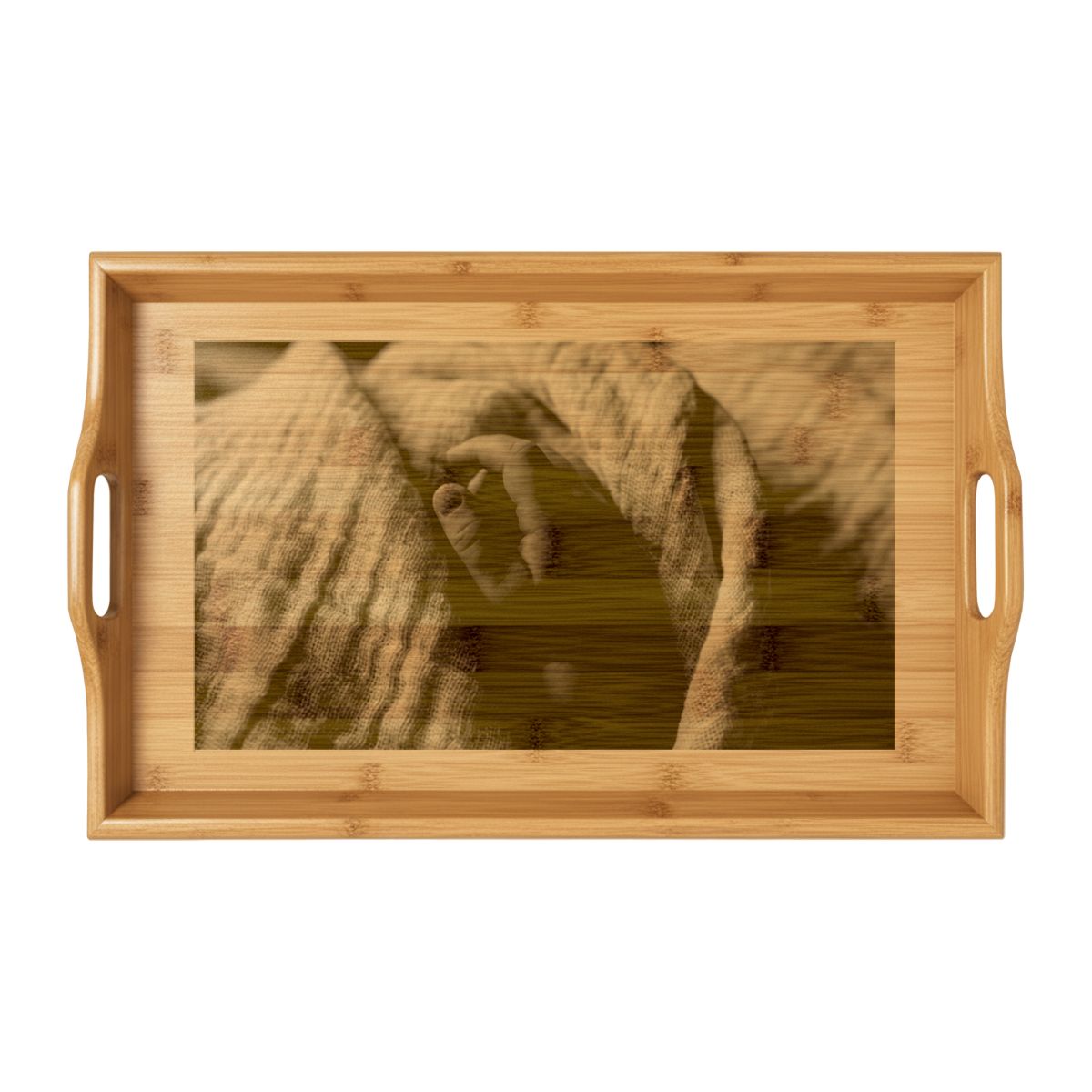 Bamboo Serving Tray - Gentle Touch Art