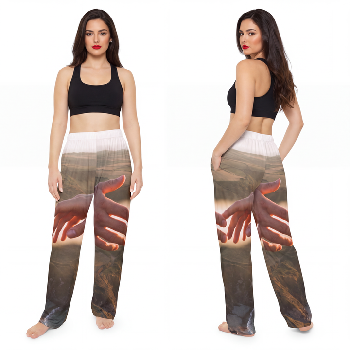 Pantalon de pyjama femme - Coastal Sunset Drift