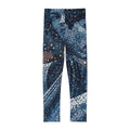Kids Leggings with Rainy Street Musicians