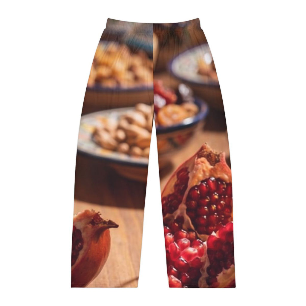 Men's Pajama Pants - Amber Feast Glow | Echovira Gallery