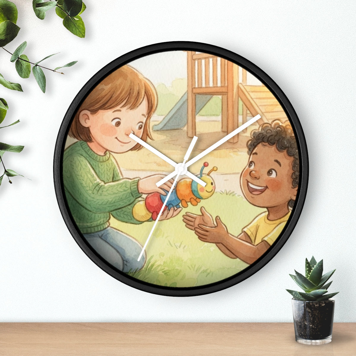 Wall Clock - Playground Pals Timekeeper | Echovira Gallery