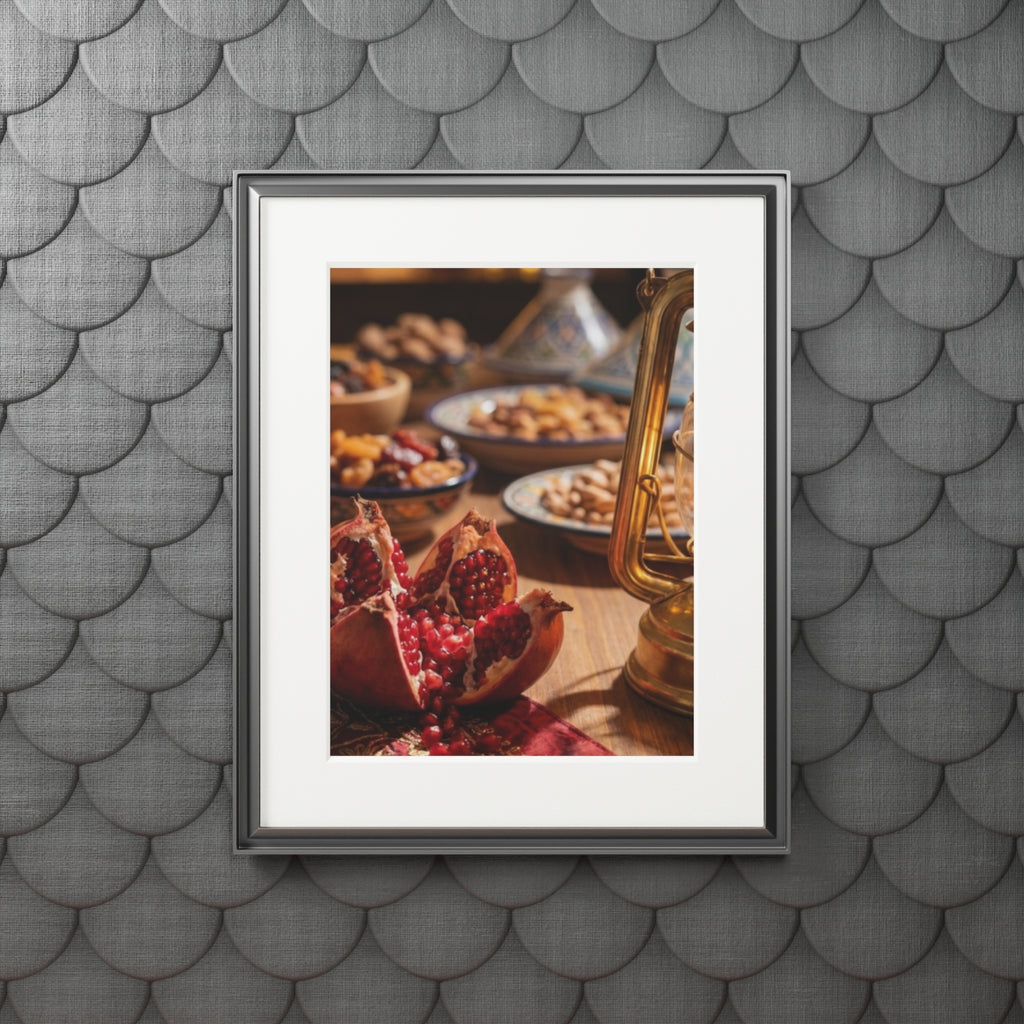 Fine Art Print - Amber Lantern & Pomegranate (11×14 & 16×20)...