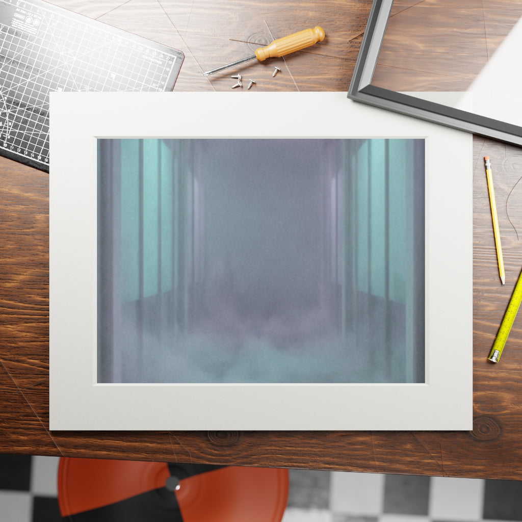 Fine Art Prints - Liminal Corridor Fog Art Print — Landscape...