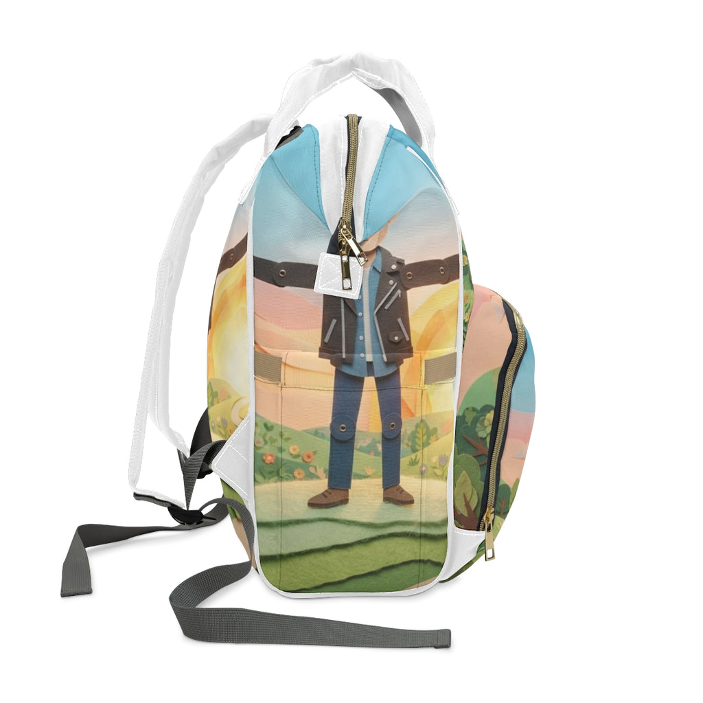 Diaper Backpack - Sunny Meadow Nursery | Echovira Gallery