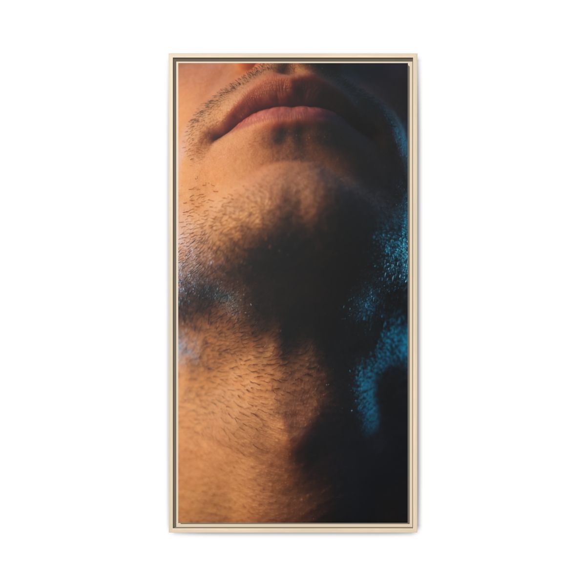 Framed Matte Canvas - Neon Noir